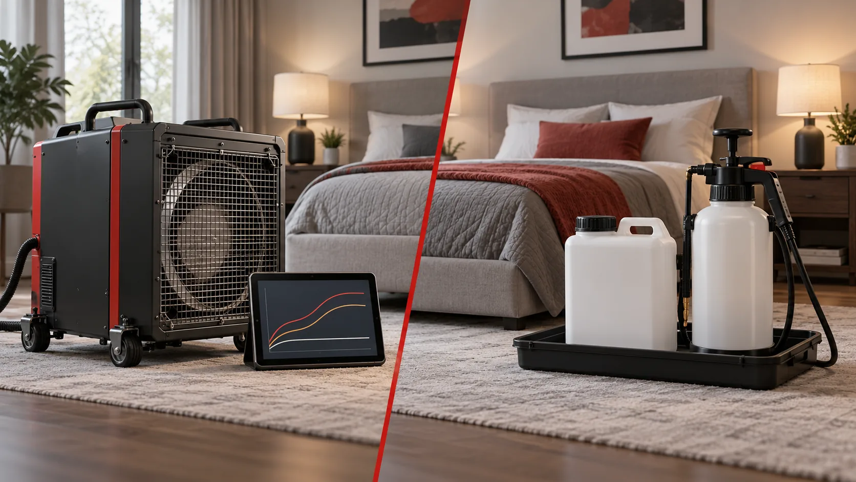 Editorial comparison of closed professional heat equipment and closed pesticide equipment